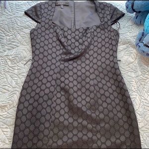 black nine-west dress